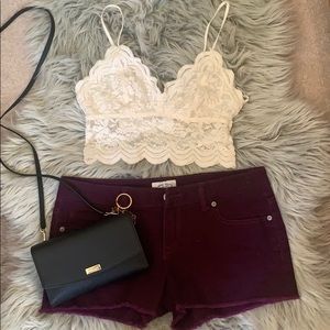 Aeropostale Purple Shorts